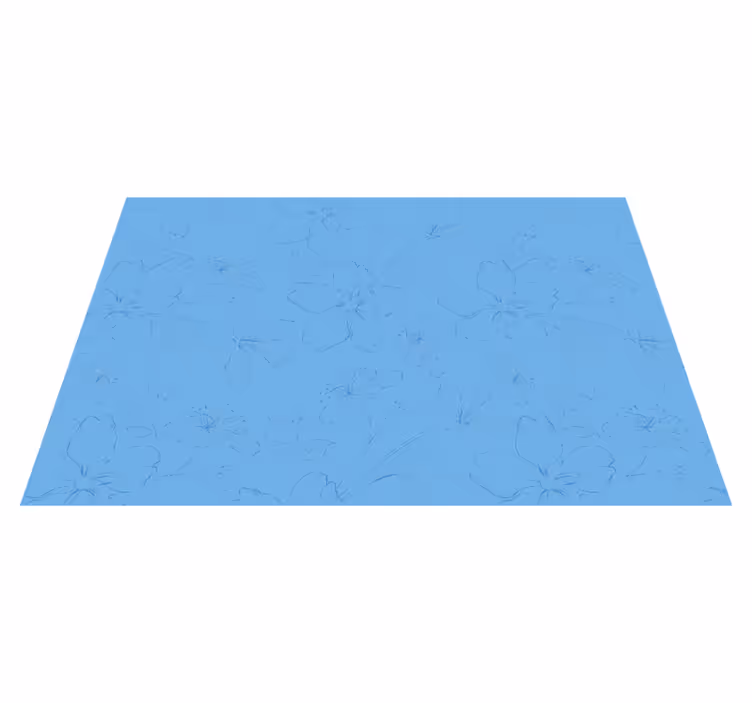 Set de table design bois surface botanique - TenStickers
