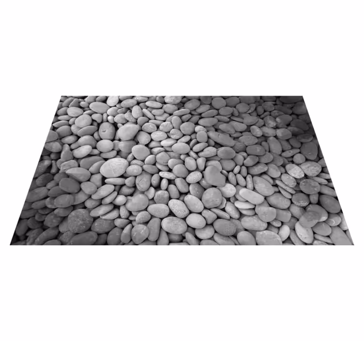 Set de table design bois surface galet lisse - TenStickers