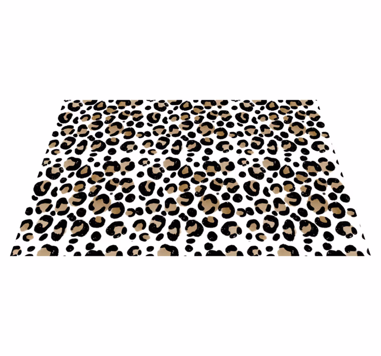 Set de table design bois motif léopard - TenStickers