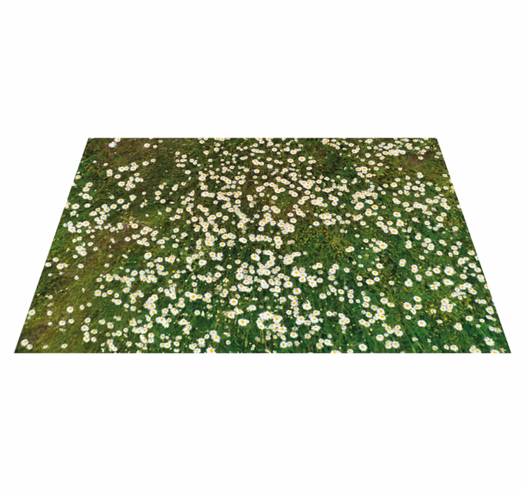 Set de table design bois motif fleurs fraîches - TenStickers