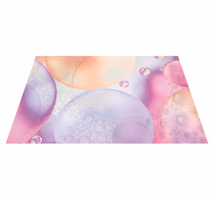 Set de table design bois surface colorée pétillante - TenStickers