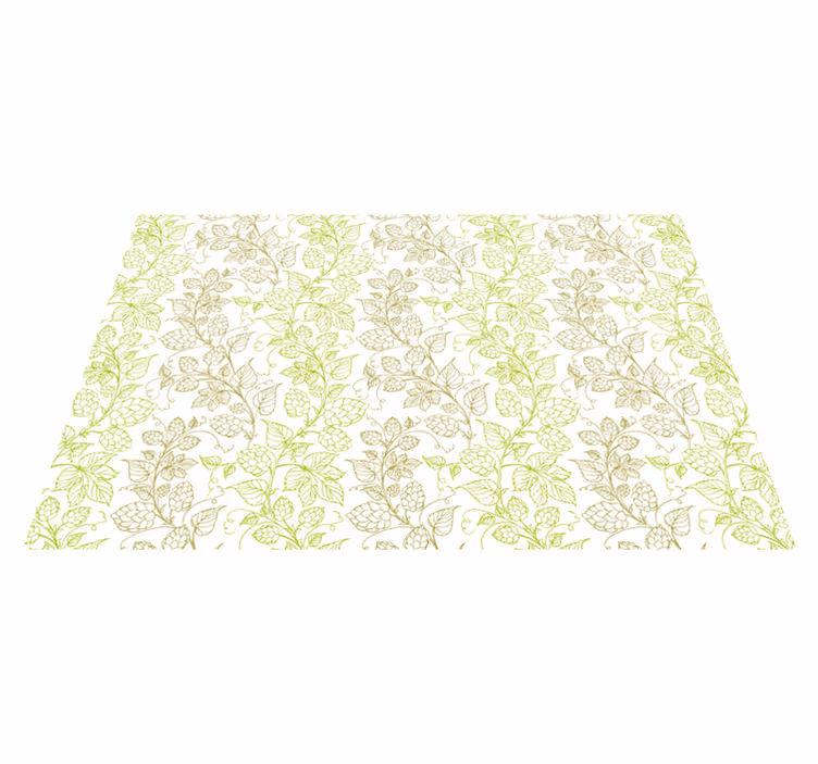 Set de table design bois motif feuilles botaniques - TenStickers