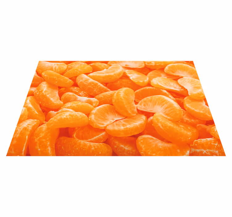 Set de table pour maison composition de fruits citrus - TenStickers