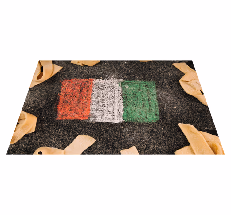 Set de table original drapeau italien culinaire - TenStickers