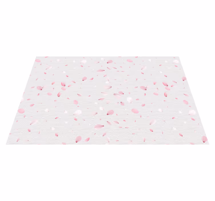 Set de table design bois motif pétales - TenStickers