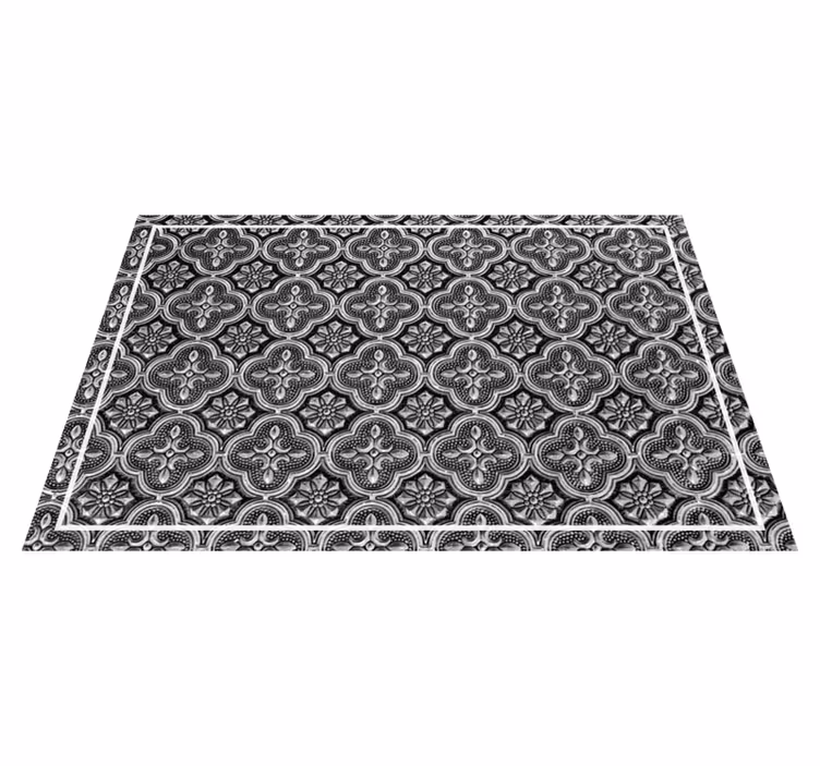 Set de table design bois surface à motifs raffinés - TenStickers