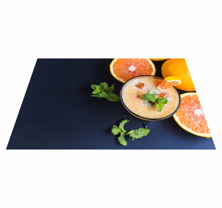Set de table pour maison boisson aux agrumes - TenStickers
