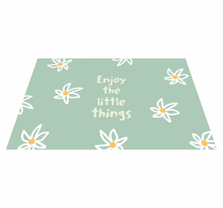 Set de table original fleurs de marguerite - TenStickers