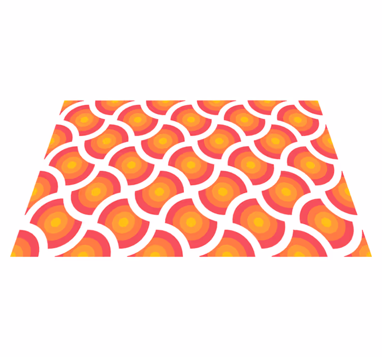 Set de table original surface à motifs colorés - TenStickers