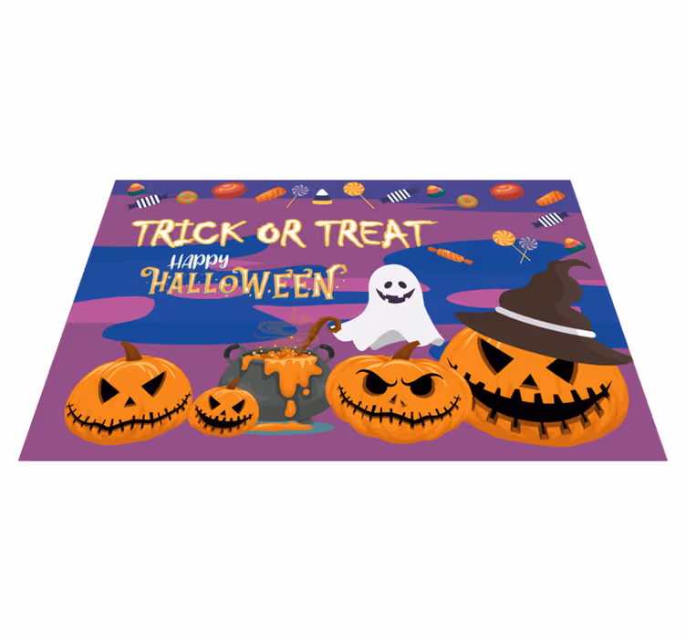 Set de table halloween trick treat table - TenStickers