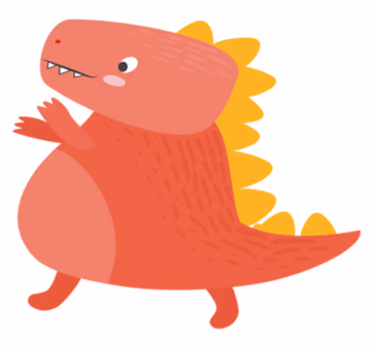 Set de table design enfant personnage dinosaure mignon - TenStickers
