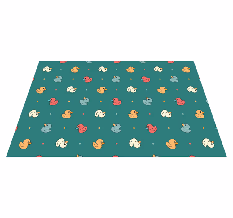 Set de table design enfant motif canard coloré - TenStickers