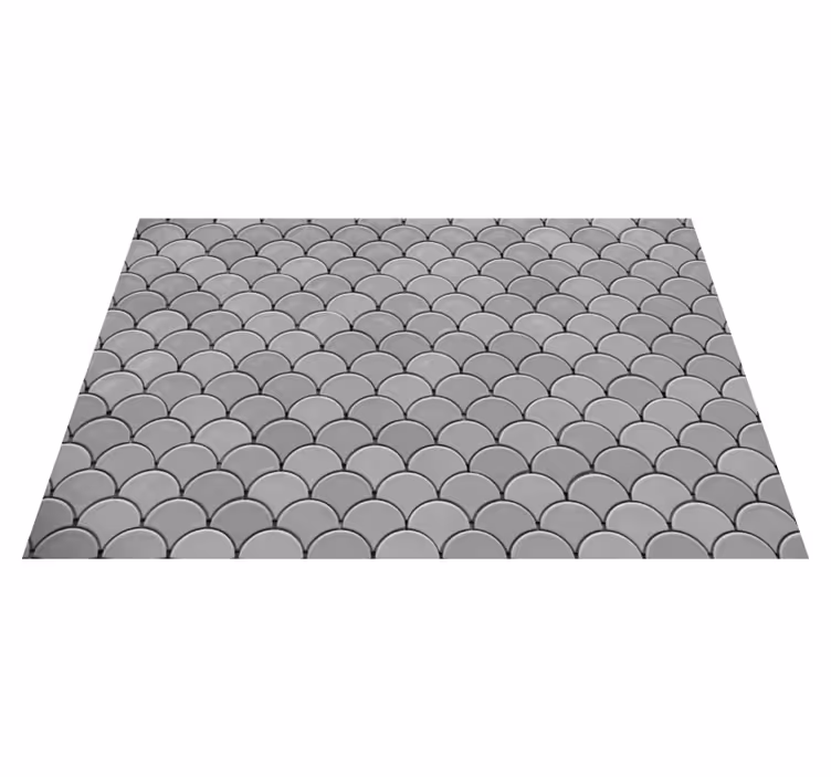 Set de table design bois motif festonné - TenStickers