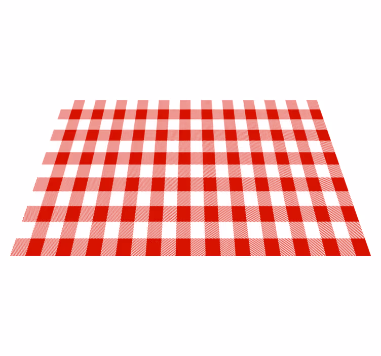 Set de table pour restaurant style à carreaux traditionnel - TenStickers