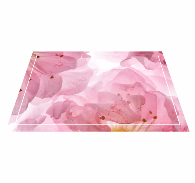 Set de table design élégant motif floral doux - TenStickers
