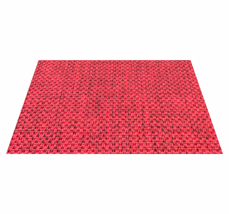 Set de table design bois rouge texturé - TenStickers