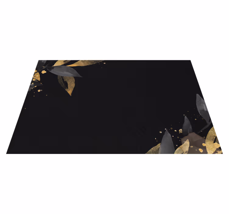 Set de table moderne Set de table design noir - TenStickers