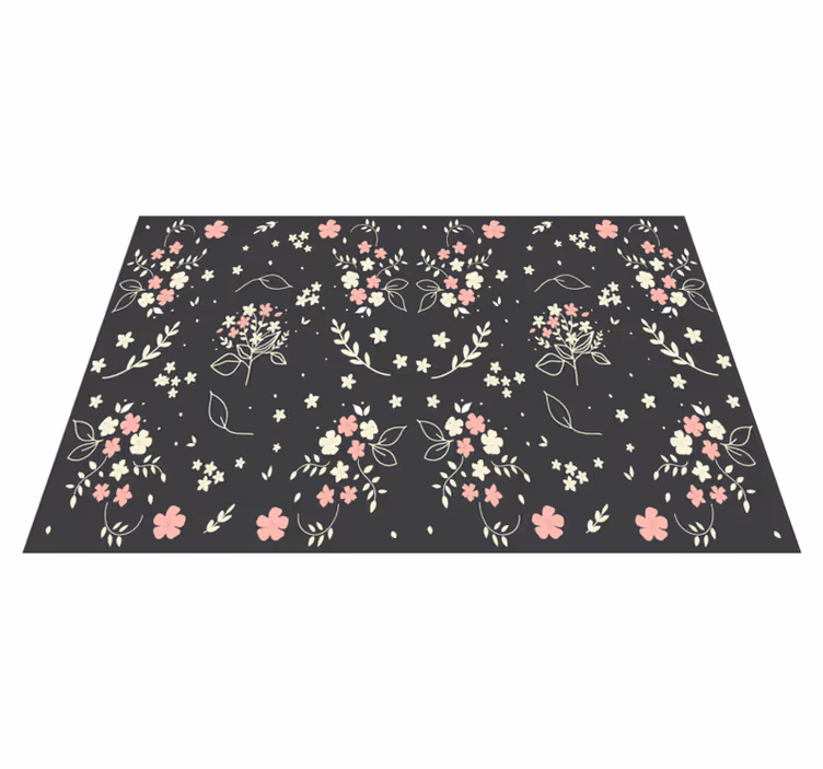 Set de table original surface Éléments floraux - TenStickers