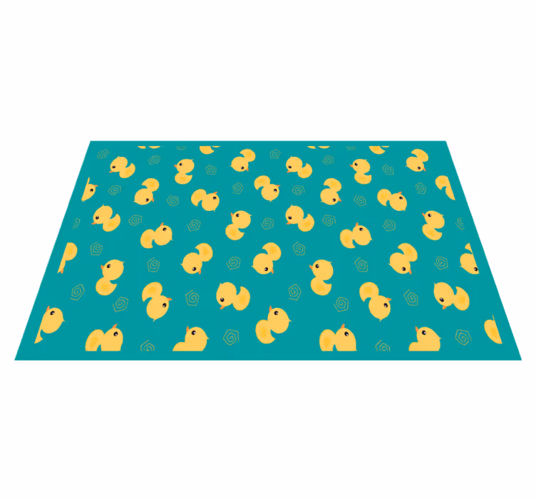 Set de table design enfant motif caneton mignon - TenStickers
