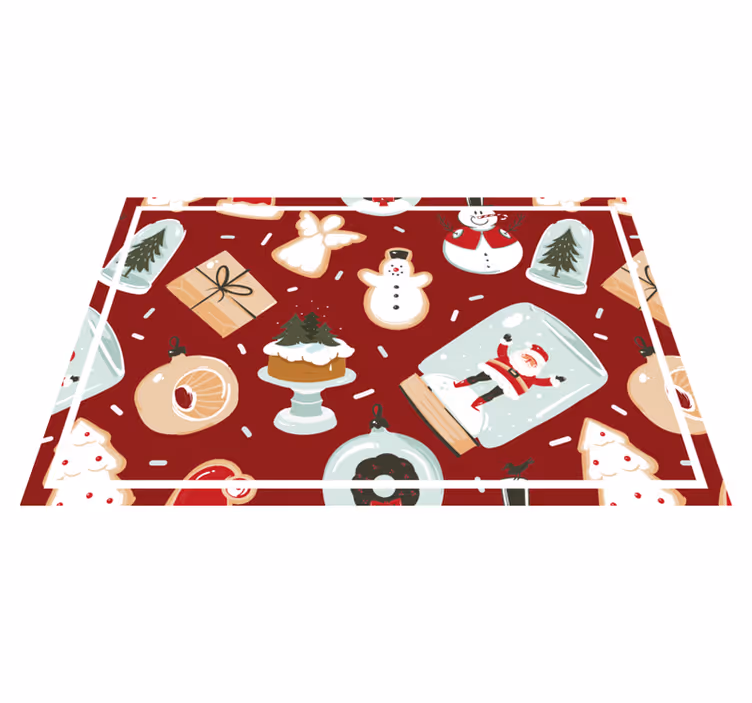 Set de table noël motifs festifs de fête - TenStickers