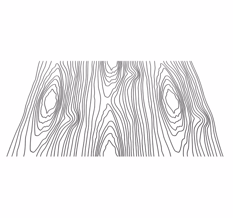 Set de table design bois motif bois - TenStickers