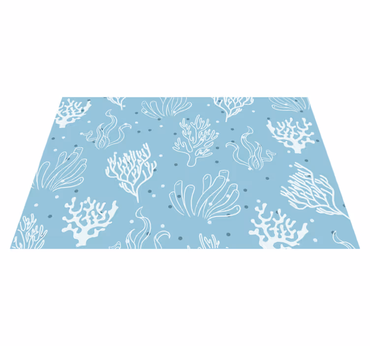 Set de table original et ensemble de bols corail - TenStickers