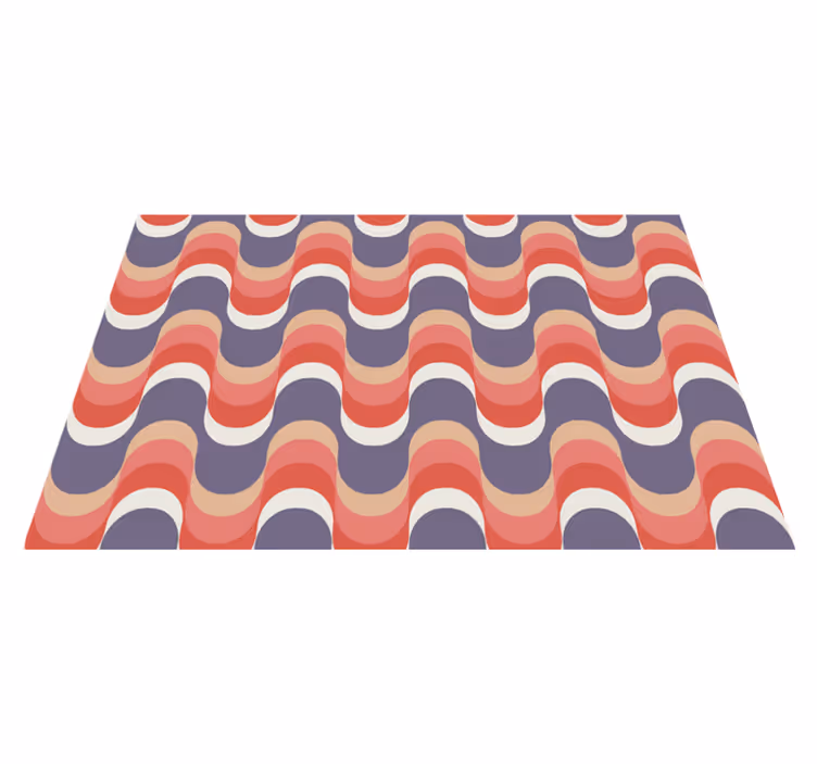 Set de table moderne design à motifs vagues - TenStickers