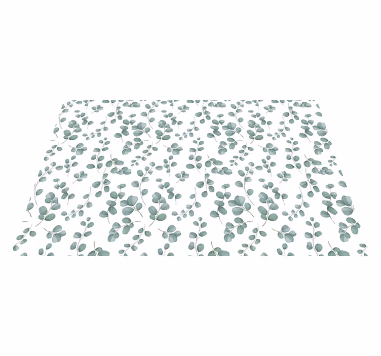 Set de table design bois motif feuilles d'eucalyptus - TenStickers