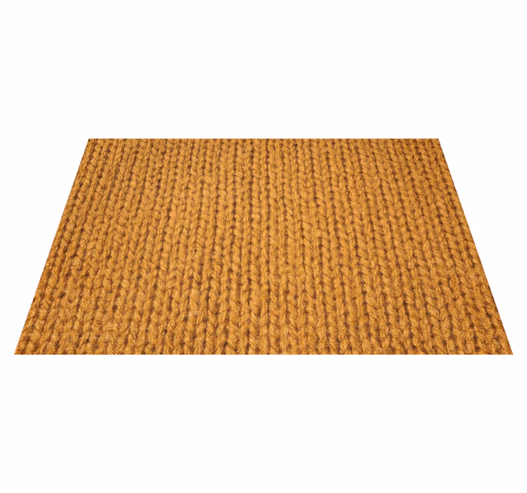 Set de table design bois motif tissu tricoté - TenStickers