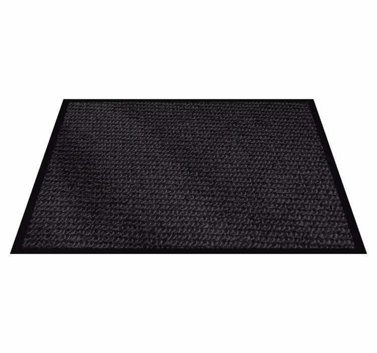 Set de table design bois surface noire texturée - TenStickers