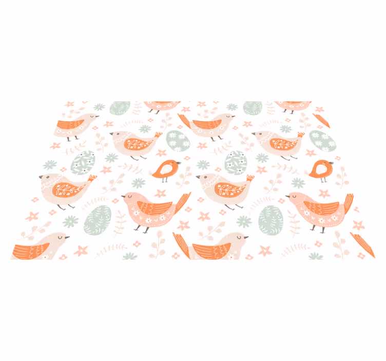 Set de table design enfant motifs d'oiseaux charmants - TenStickers