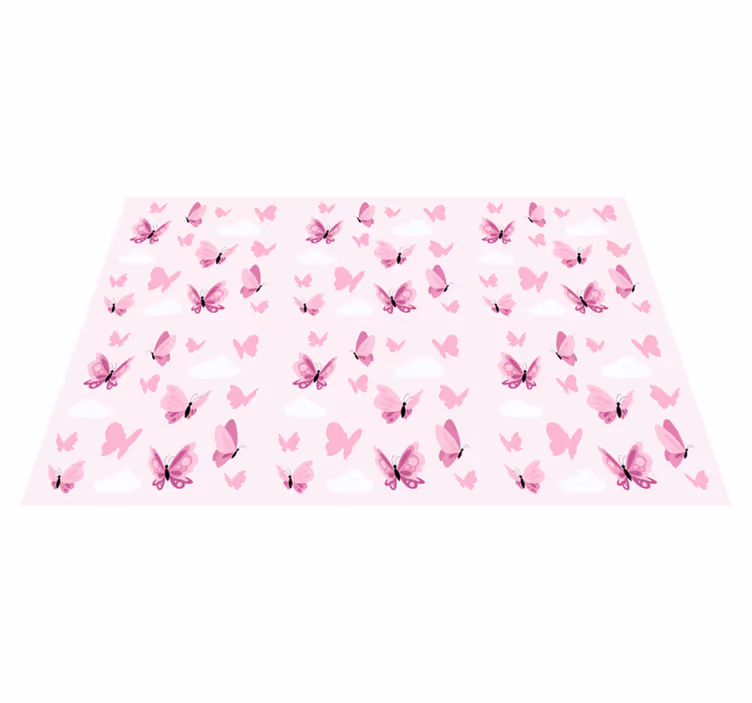 Set de table design enfant motif papillon - TenStickers