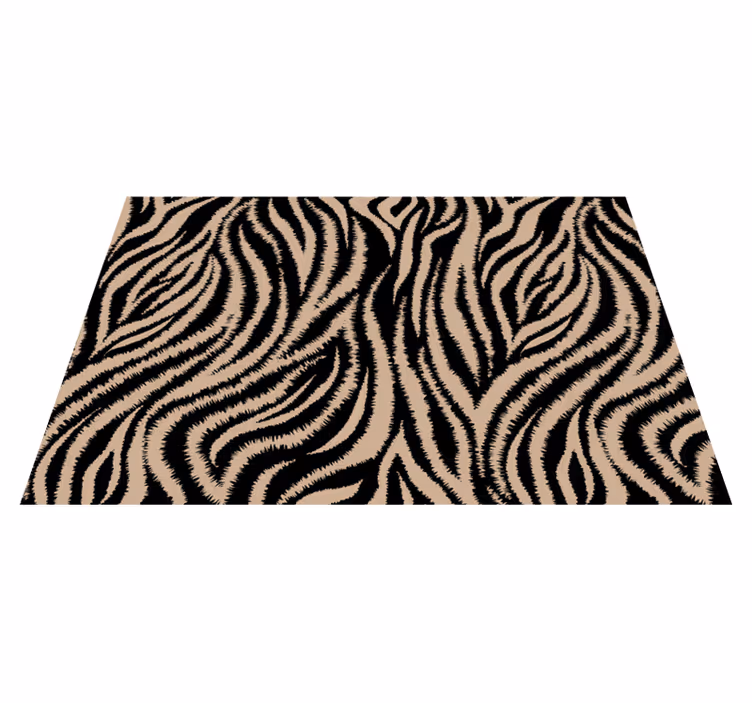 Set de table design bois motif zèbre - TenStickers