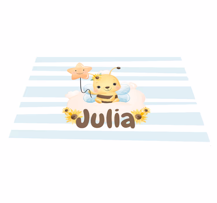 Set de table design enfant personnage abeille mignonne - TenStickers