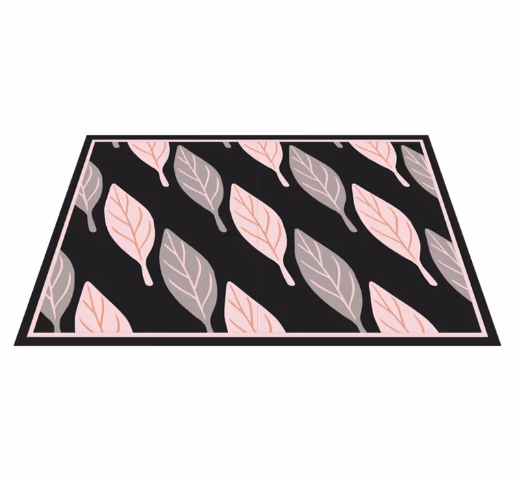 Set de table design bois esthétique feuillage - TenStickers