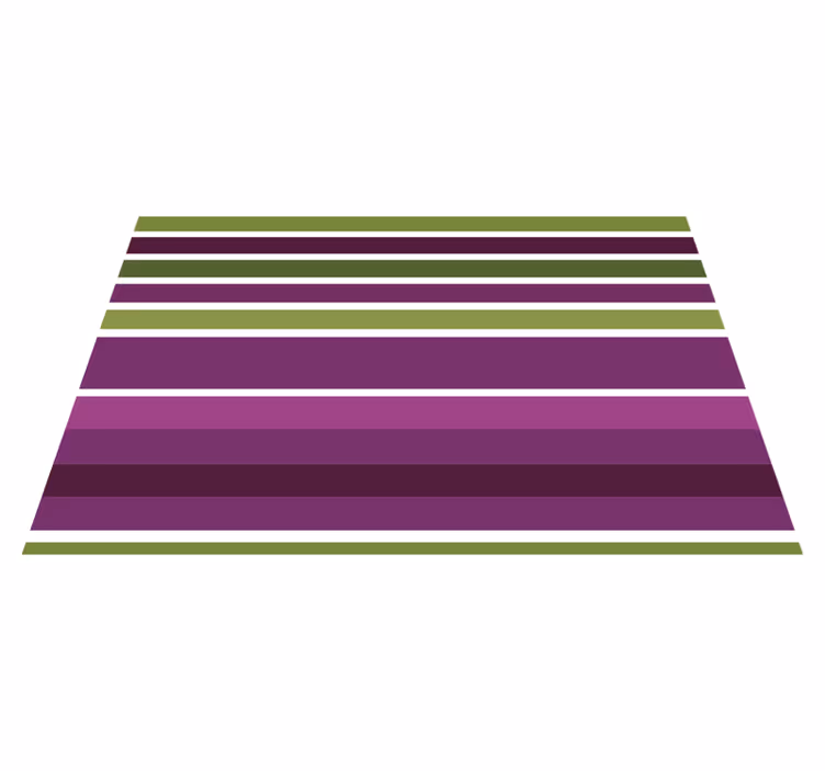 Set de table design bois palette de couleurs rayées - TenStickers