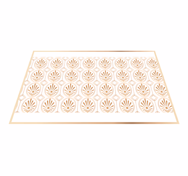Set de table moderne Élément feuille Élégant - TenStickers