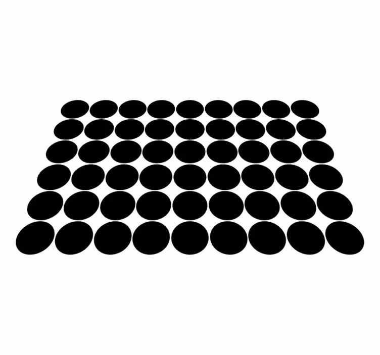 Set de table design bois motif circulaire abstrait - TenStickers