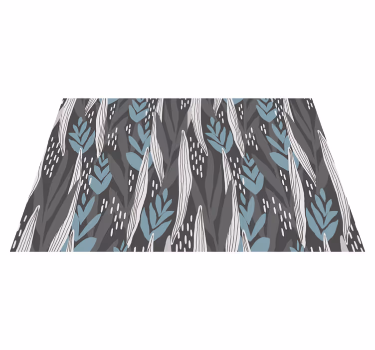 Set de table design bois concept de feuille texturée - TenStickers