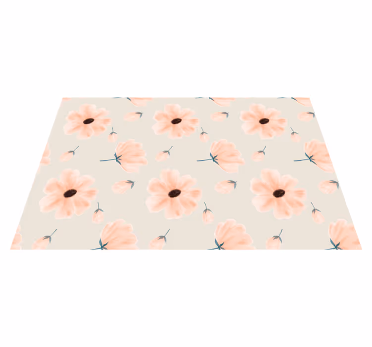 Set de table original arrangement floral inspiré - TenStickers