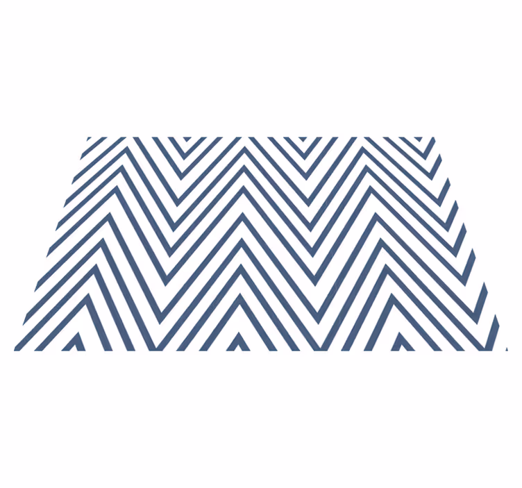 Set de table moderne motif chevron élégant - TenStickers