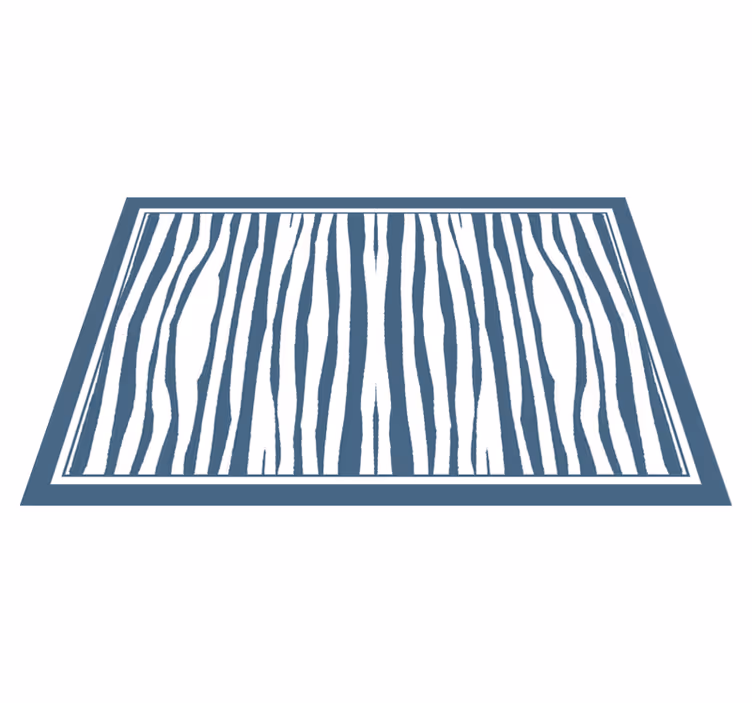 Set de table design bois motif rayures zèbre - TenStickers