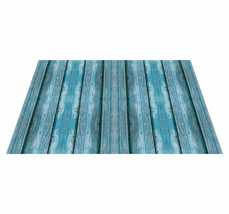 Set de table design bois fond en planches de bois - TenStickers