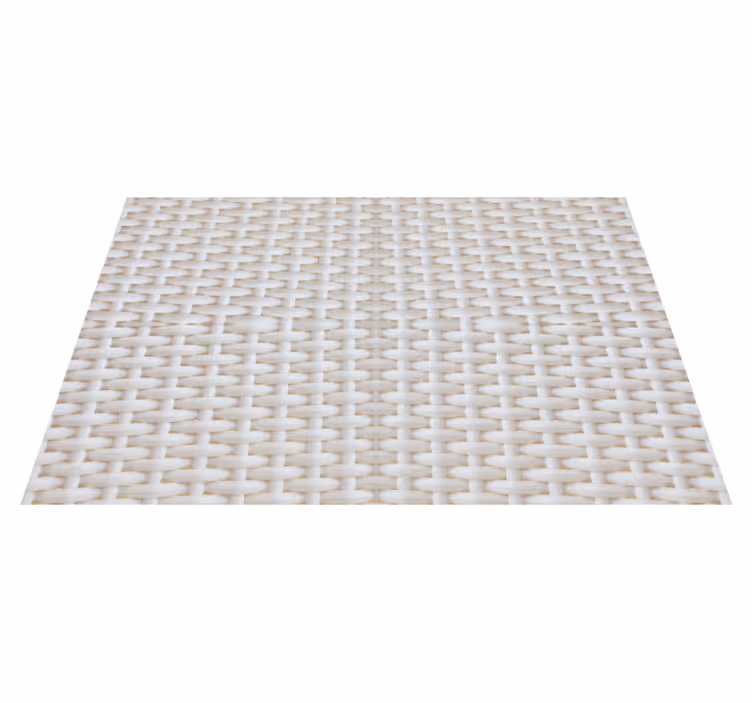 Set de table design bois surface à texture tissée - TenStickers