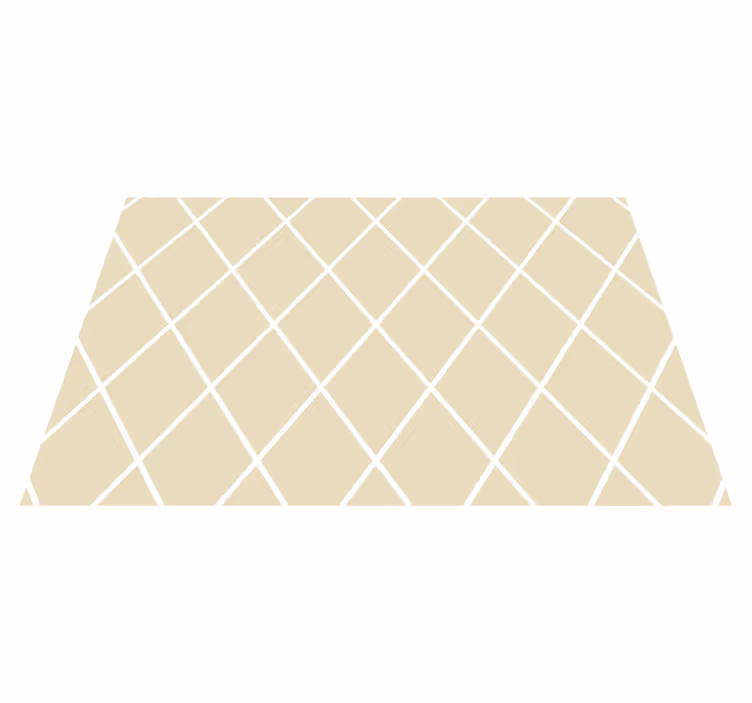 Set de table design bois motif géométrique diagonal - TenStickers
