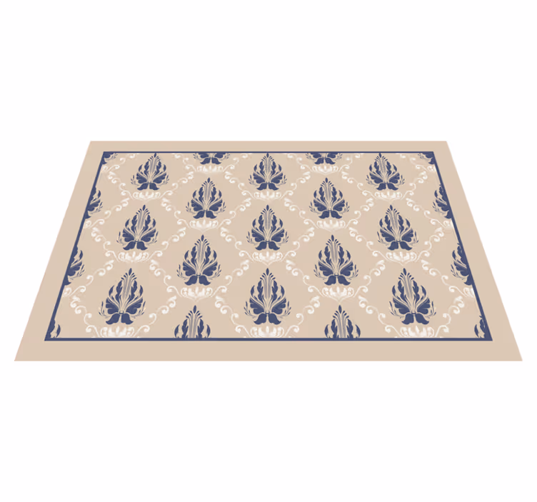Set de table design bois idée de feuille élégante - TenStickers