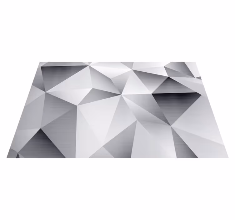 Set de table moderne motif géométrique métallisé - TenStickers