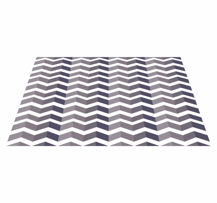 Set de table design bois motif chevron - TenStickers