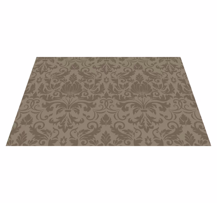 Set de table design bois concept botanique complexe - TenStickers