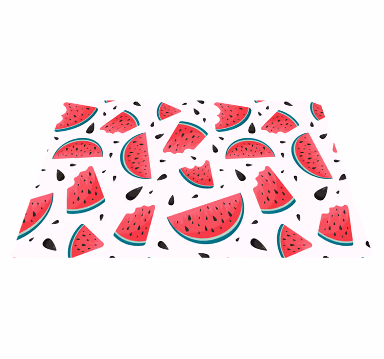 Set de table design enfant motif tranche de pastèque - TenStickers
